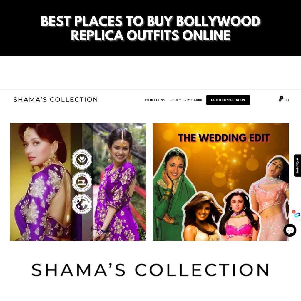 Best places to buy Bollywood replica outfits online (and why custom-made is better)
