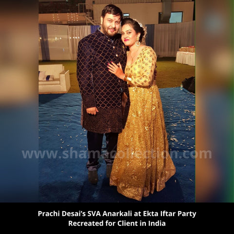 2039 Prachi Desai's anarkali gown Outfit Sets