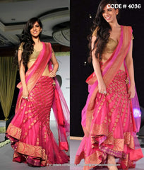 4036 Nishka Lulla's hot pink lehenga