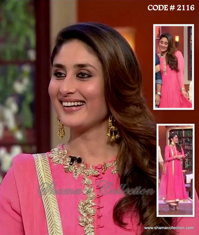 2116 Kareena Kapoor Khan's pink anarkali