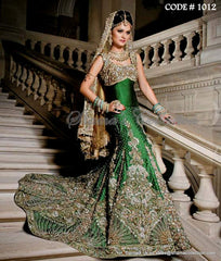 1012 Traditional trumpet style lehenga