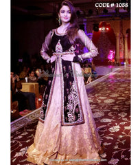 1058 Alia Bhatt's bridal black-gold lacha