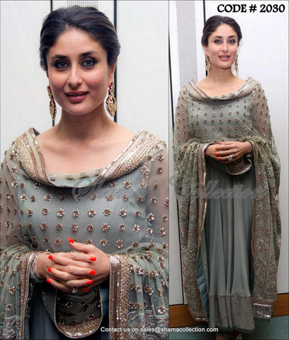 2030 Kareena Kapoor's grey anarkali