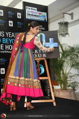 2087 Vidya Balan's colorful anarkali