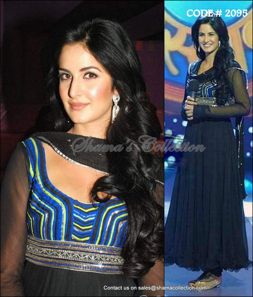 2095 Katrina Kaif's black anarkali