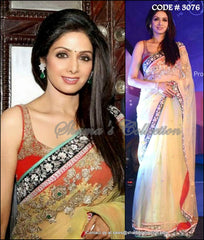 3076 Sridevi's Colorful Saree