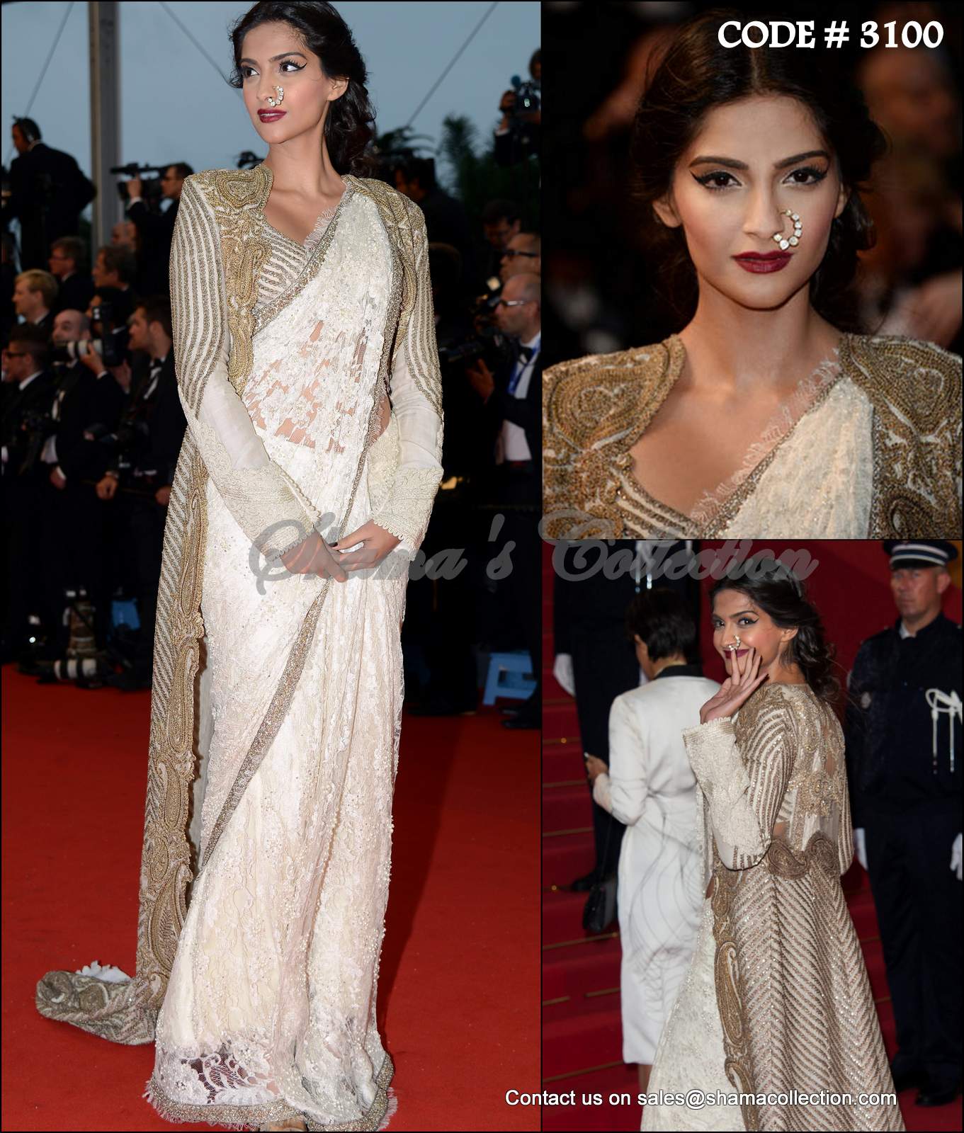 Sonam Kapoor serves chic look in a shimmery gown | TOIPhotogallery