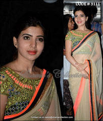 3111 Samantha's nude saree