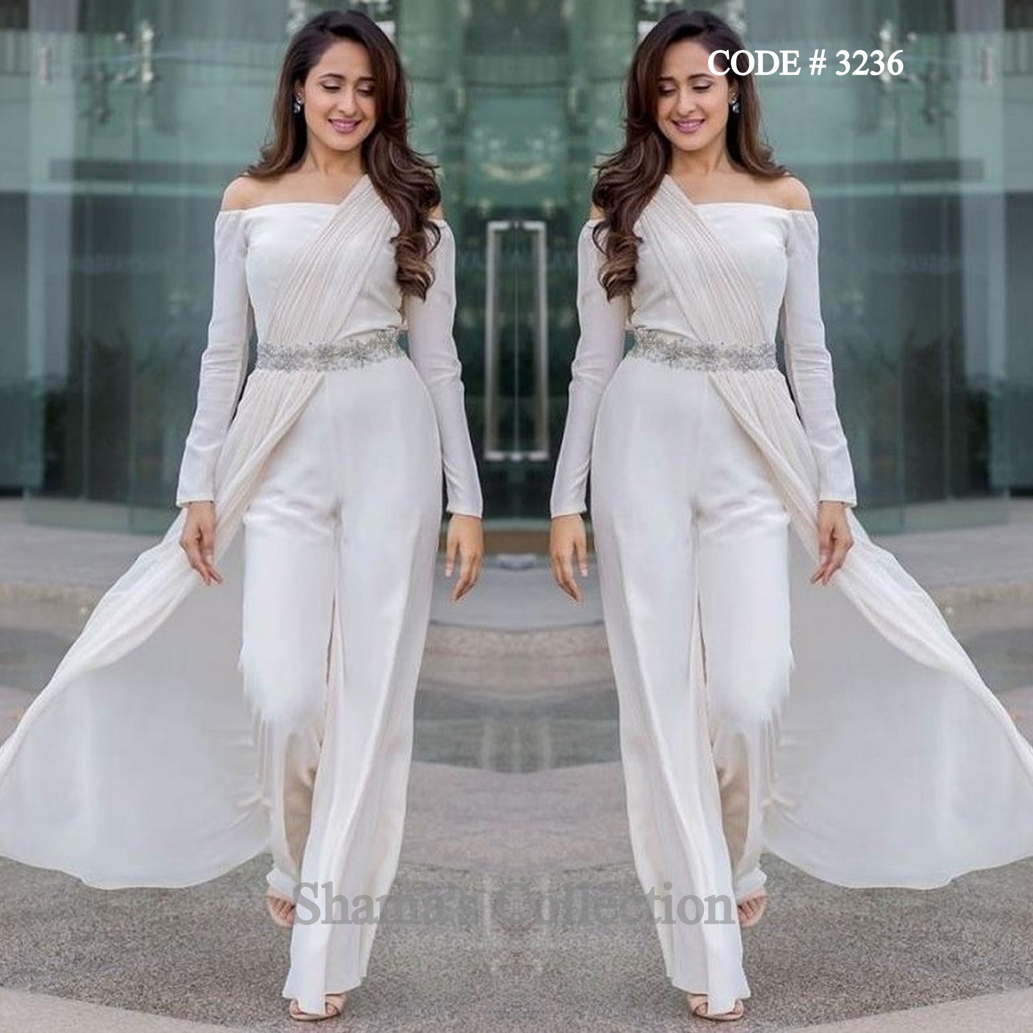 Share 82+ jumpsuit saree gown latest