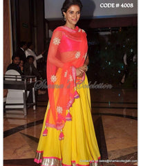 4008 Asin's colorful lehenga