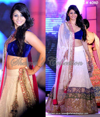 4080 Tanisha Mukherjee's colorful lehenga