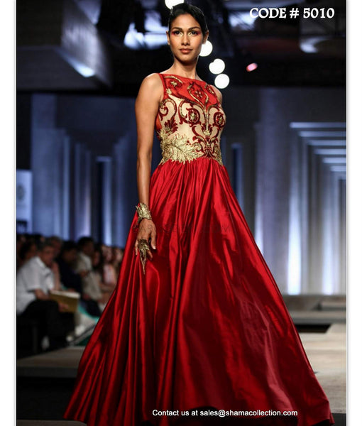 5010 Red-gold Gown