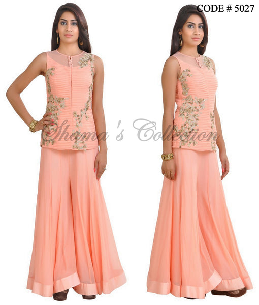 5027 Peach Palazzo and Top