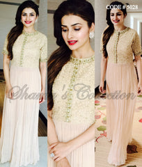 5028 Prachi Desai's blush gown