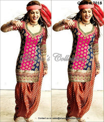 7018 Kangana Ranout's colorful patiala