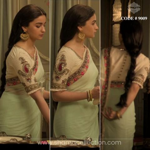 9010 Offwhite Blouse - Alia Bhatt Inspired - Kalank