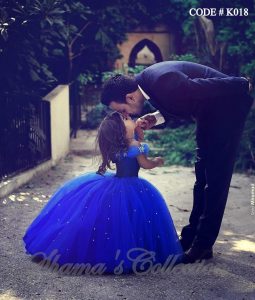 K018 Cindrella Inspired Blue Princess Gown